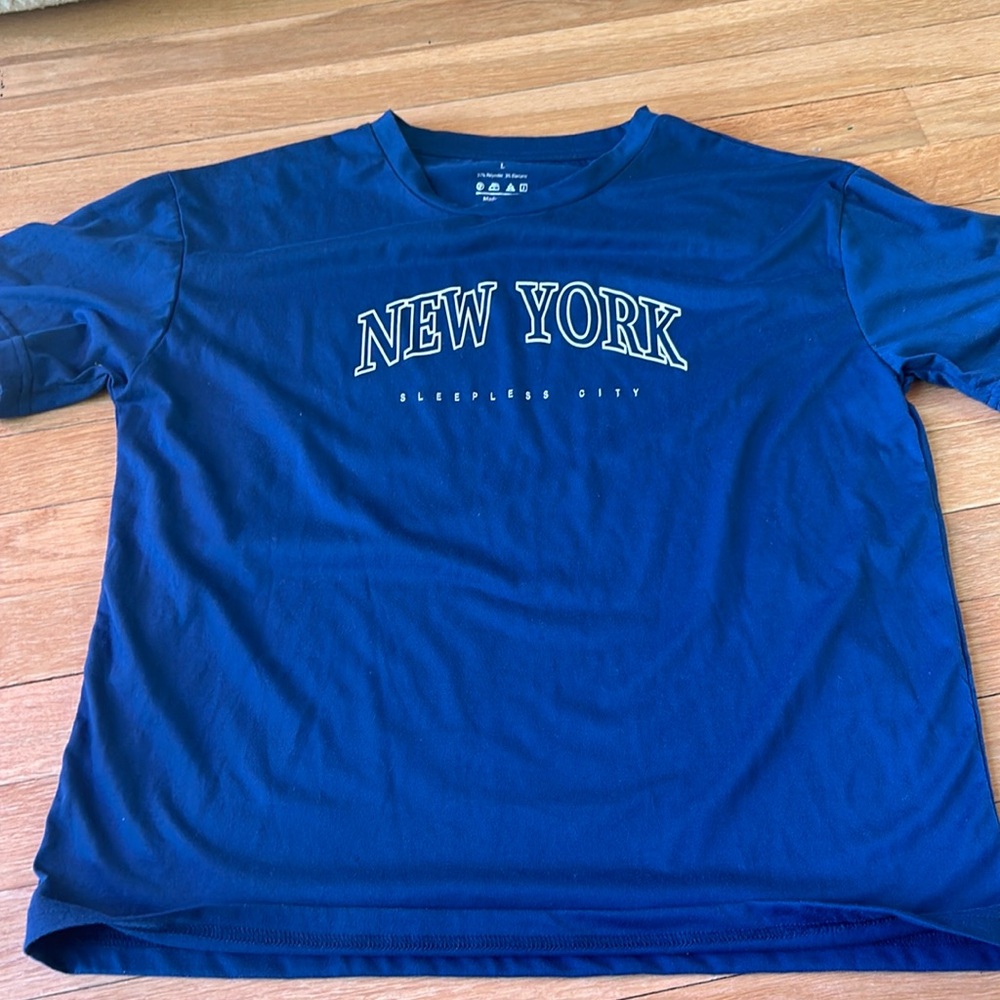 Blue NEW YORK shirt - Picture 4 of 6